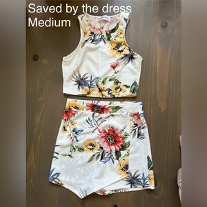 Saved by the dress (2 piece skort style set)